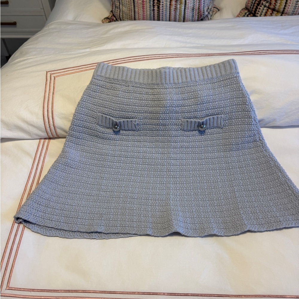 H&M Knit Preppy Skirt